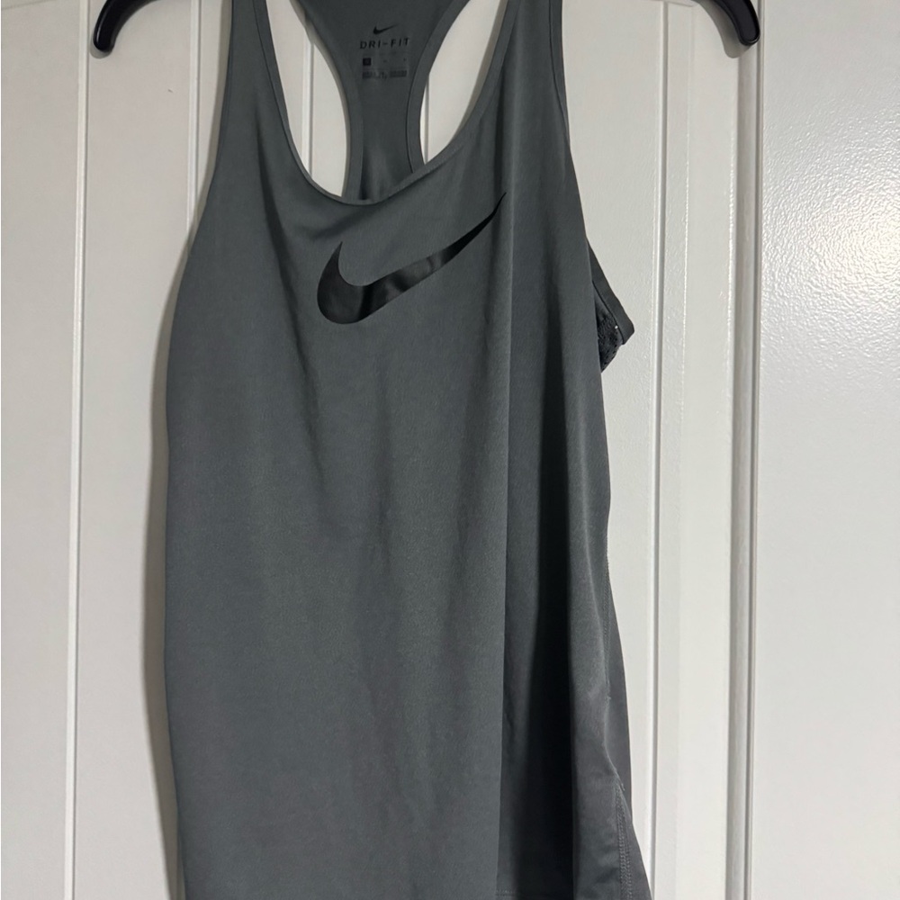 Nike Dri-Fit Tank Top Medium Gray